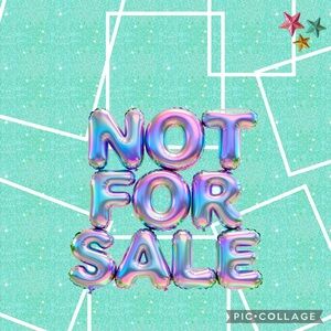 Not for sale- sorry this item is no longer available